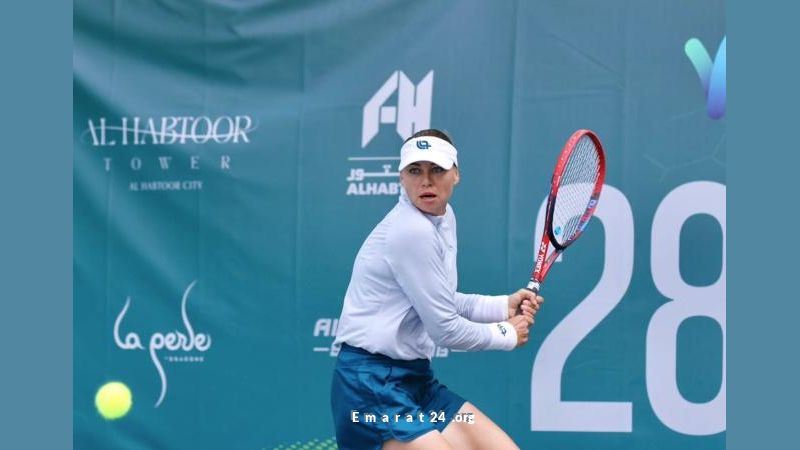 زفوناريفا تواصل التألق في تحدي الحبتور للتنس بعد 41 سنة