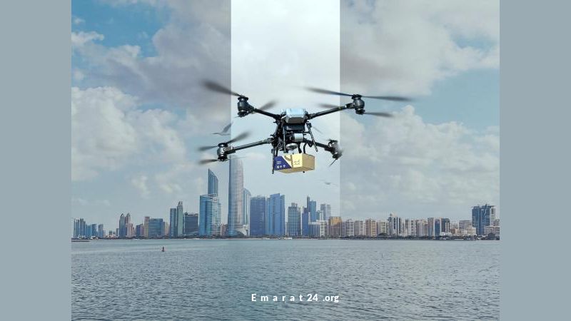 أبوظبي تنفذ تجربة توصيل الطرود باستخدام طائرة درون لأول مرة