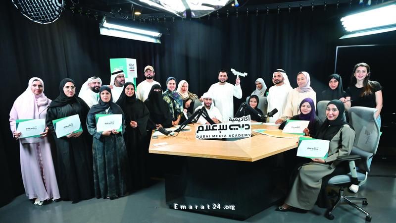 أكاديمية دبي للإعلام تنهي ورشة اسمعونا للبودكاست بنجاح.