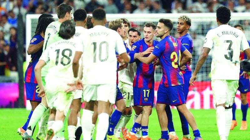 غضب جماهير ريال مدريد ينصب على النجم الصاعد لامين جمال غضب جماهير ريال مدريد ينصب على النجم الصاعد لامين جمال