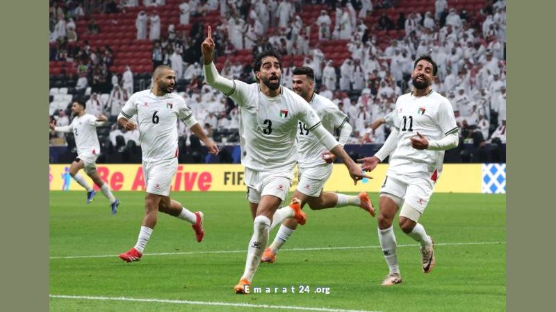 فلسطين تحقق فوزاً تاريخياً على قطر في كأس العرب بهدف قاتل