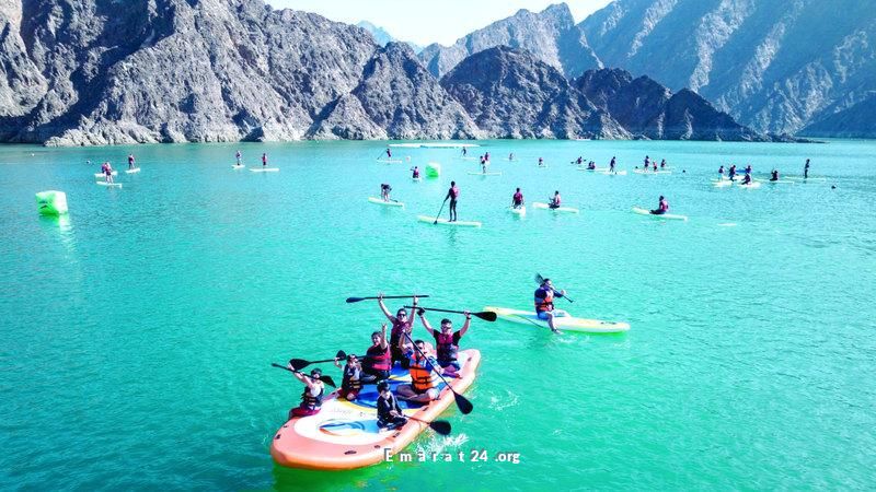 5000 مشارك يبدؤون التحضير لتحدي التجديف في دبي 2025