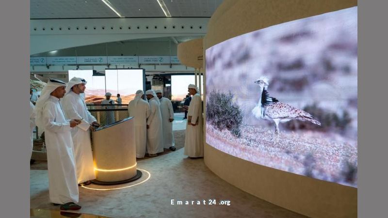مشاركة متميزة لصندوق الحبارى في معرض الصيد والفروسية مشاركة متميزة لصندوق الحبارى في معرض الصيد والفروسية
