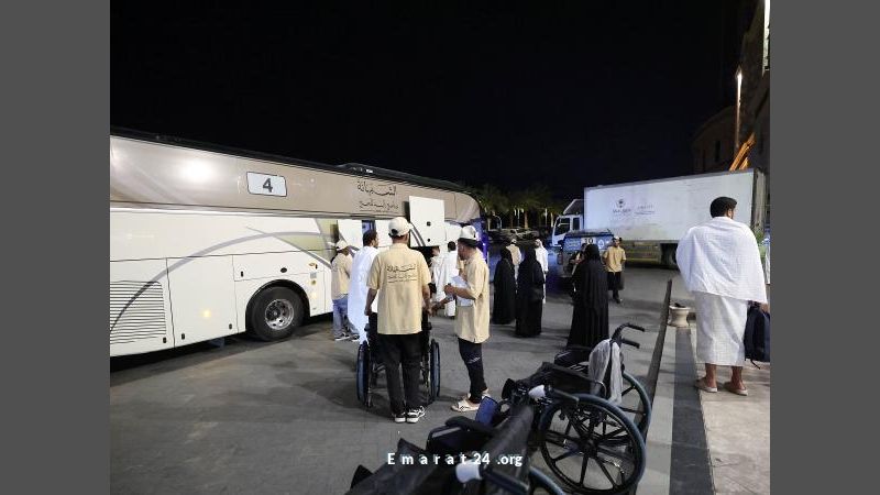 حجاج الشبهانة يصلون بأمان ويواصلون مناسكهم بكل يسر وسهولة حجاج الشبهانة يصلون بأمان ويواصلون مناسكهم بكل يسر وسهولة