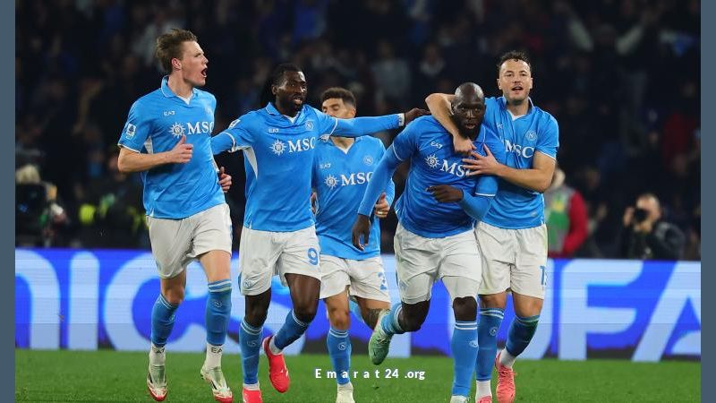 نابولي يتوج بطلاً للدوري الإيطالي في اللحظة الحاسمة نابولي يتوج بطلاً للدوري الإيطالي في اللحظة الحاسمة