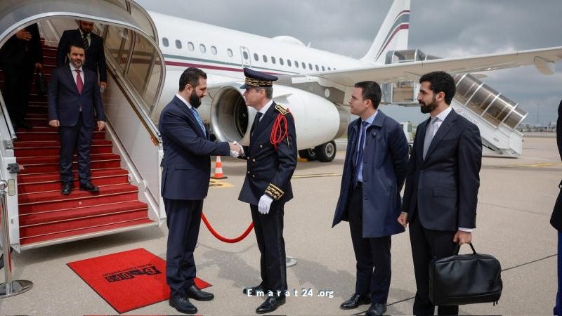 الشرع يزور باريس: خطوة جديدة نحو تعزيز العلاقات الأوروبية الشرع يزور باريس: خطوة جديدة نحو تعزيز العلاقات الأوروبية