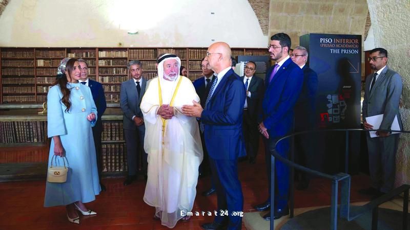 حاكم الشارقة ينشر الإبداع من كويمبرا إلى أستراليا حاكم الشارقة ينشر الإبداع من كويمبرا إلى أستراليا