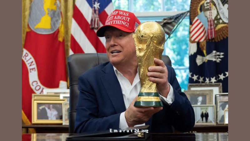 ترامب يحذر من تغيير مواقع كأس العالم بسبب الأمان في المدن الأميركية ترامب يحذر من تغيير مواقع كأس العالم بسبب الأمان في المدن الأميركية
