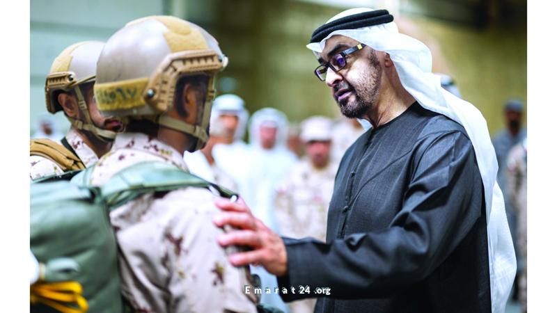 جهود قواتنا المسلحة تعكس مبادئ القادة المؤسسين وترسّخ قيم الإنسانية جهود قواتنا المسلحة تعكس مبادئ القادة المؤسسين وترسّخ قيم الإنسانية