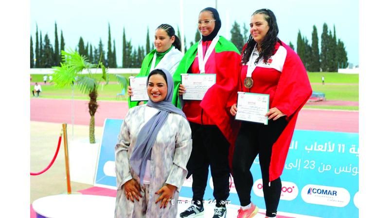 سلمى المري تُتوج بالذهبية الأولى في تاريخ ألعاب القوى سلمى المري تُتوج بالذهبية الأولى في تاريخ ألعاب القوى