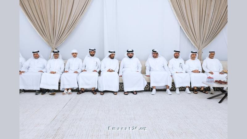 أحمد بن محمد يعزي بوفاة إبراهيم عيسى بو حميد في رأس الخيمة أحمد بن محمد يعزي بوفاة إبراهيم عيسى بو حميد في رأس الخيمة