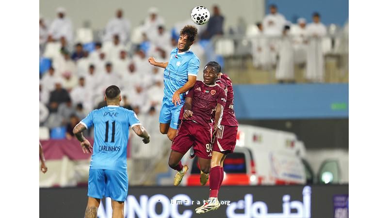 المرضي يفتح آفاق انتقال دبا نحو الأمان والدفء في الدوري