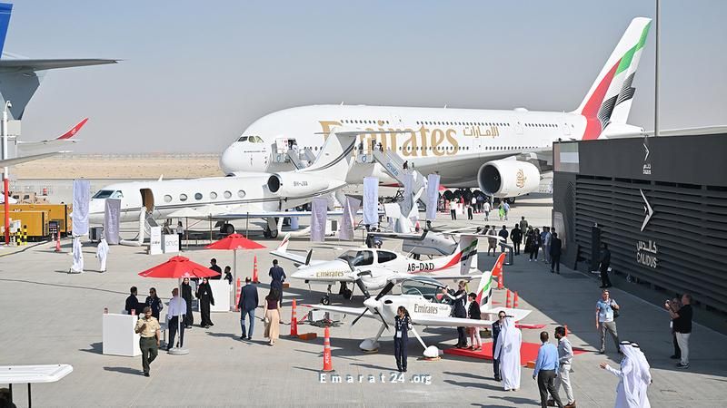 بفارق ملحوظ: معرض دبي للطيران يتفوق على معرض فارنبره البريطاني