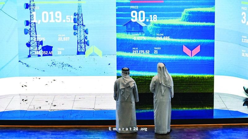 ارتفاع أرباح سوق دبي المالي إلى 9.6 مليارات درهم خلال أسبوع ارتفاع أرباح سوق دبي المالي إلى 9.6 مليارات درهم خلال أسبوع