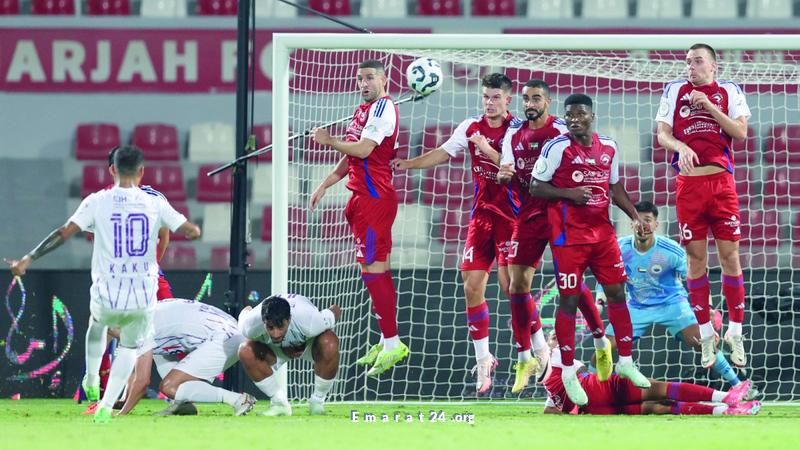 العين يعمّق جراح الشارقة.. ودبا الحصن إلى الهبوط العين يعمّق جراح الشارقة.. ودبا الحصن إلى الهبوط