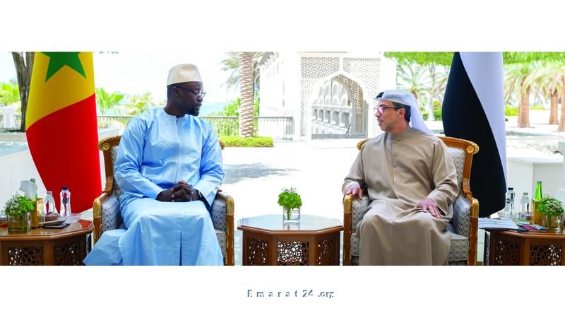 مباحثات التعاون بين منصور بن زايد ورئيس وزراء السنغال مباحثات التعاون بين منصور بن زايد ورئيس وزراء السنغال