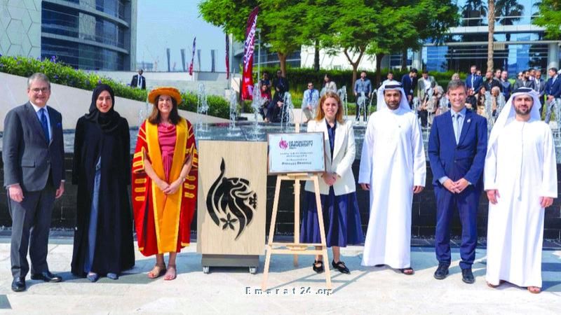 افتتاح الحرم الجامعي الجديد لجامعة دي مونتفورت في مجمع دبي للمعرفة
