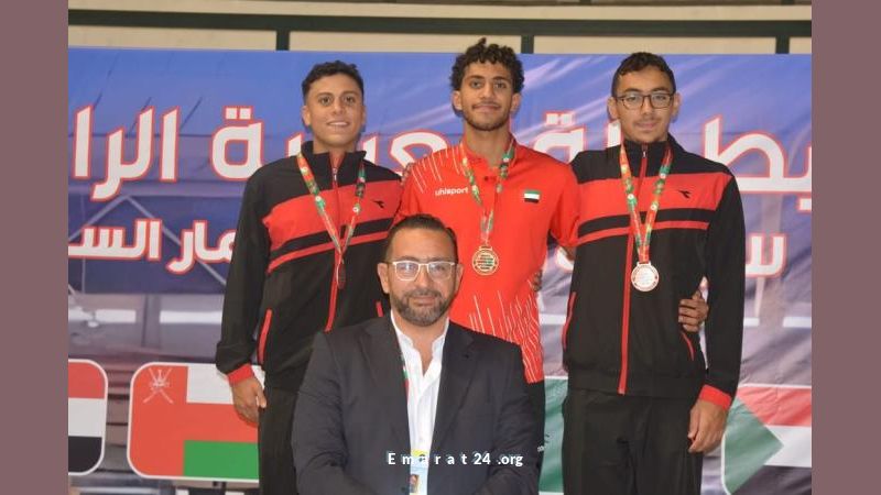 منتخب السباحة الإماراتي يتألق بميداليتين جديدتين في المغرب منتخب السباحة الإماراتي يتألق بميداليتين جديدتين في المغرب