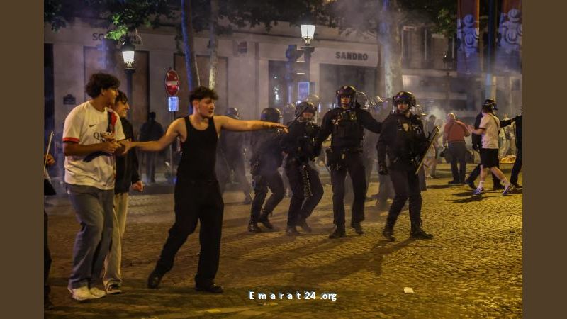 قتلان واعتقالات بالجملة في احتفالات سان جيرمان بدوري الأبطال بفرنسا قتلان واعتقالات بالجملة في احتفالات سان جيرمان بدوري الأبطال بفرنسا