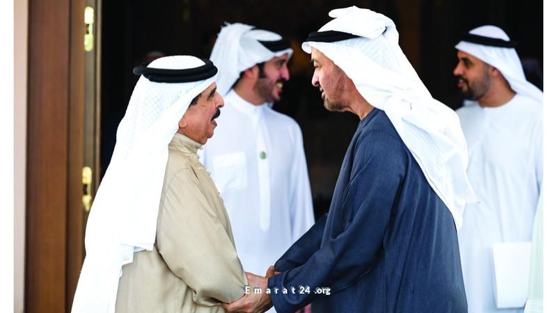 زيارة خاصة من رئيس الدولة لملك البحرين في أبوظبي زيارة خاصة من رئيس الدولة لملك البحرين في أبوظبي