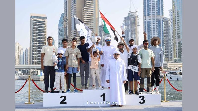 زلزال 25 يتصدر سباق السفن الشراعية في دبي بطول 60 قدماً زلزال 25 يتصدر سباق السفن الشراعية في دبي بطول 60 قدماً