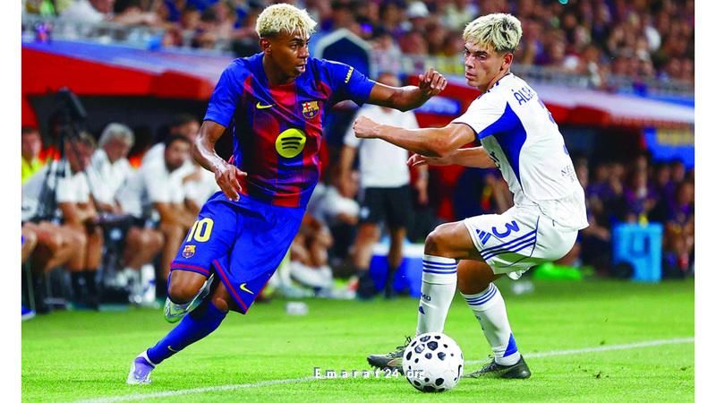 برشلونة يستهل الدوري الإسباني بمنافسة مثيرة أمام مايوركا برشلونة يستهل الدوري الإسباني بمنافسة مثيرة أمام مايوركا