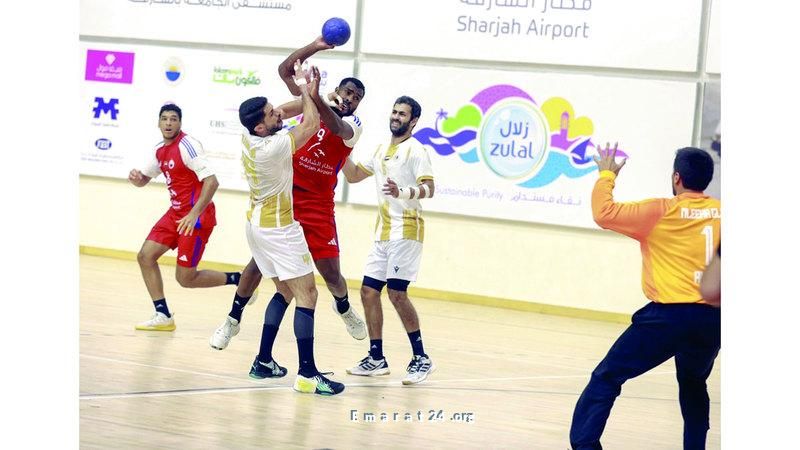 الشارقة يتصدر دوري اليد بفضل فرق الأهداف الشارقة يتصدر دوري اليد بفضل فرق الأهداف