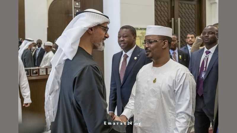 خالد بن محمد بن زايد والرئيس التشادي يفتتحان منتدى الإمارات وتشاد للتجارة والاستثمار