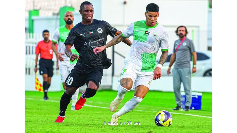 دبا الحصن يواجه يونايتد بيرلو في مواجهة مرتقبة بدوري الدرجة الأولى