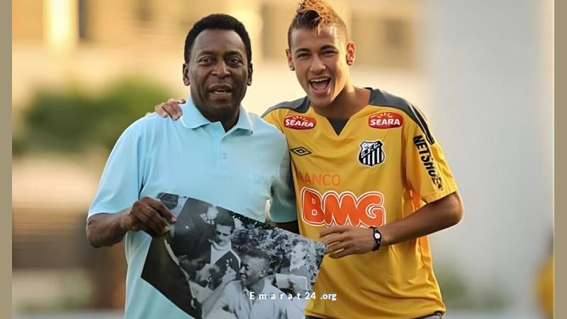 نيمار يشتري حقوق العلامة التجارية لأسطورة كرة القدم بيليه