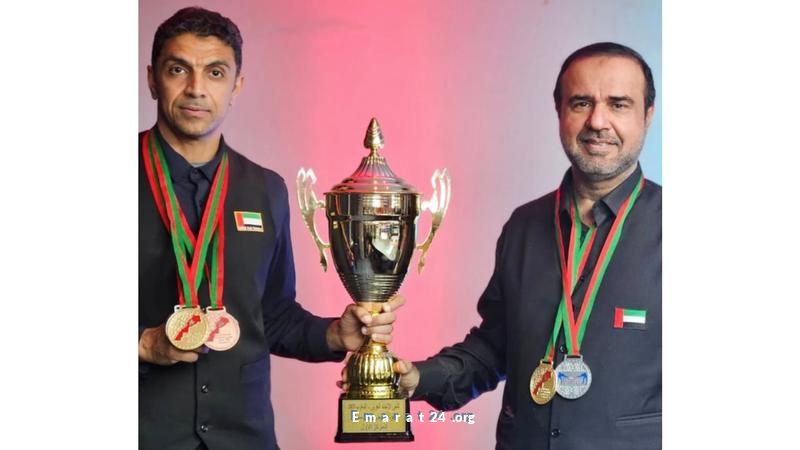 الإمارات تحقق الذهبية في السنوكر ضمن كأس العرب