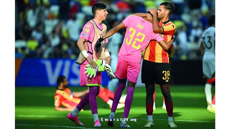 انتصار الترجي على لوس أنجلوس بهدف بلايلي وتألق الحارس