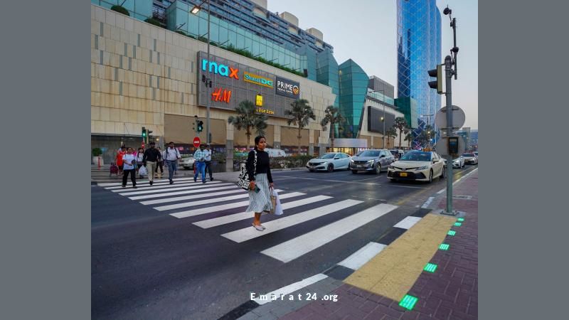طرق دبي تستكمل توسعة المرحلة الثانية من إشارات المشاة الذكية طرق دبي تستكمل توسعة المرحلة الثانية من إشارات المشاة الذكية