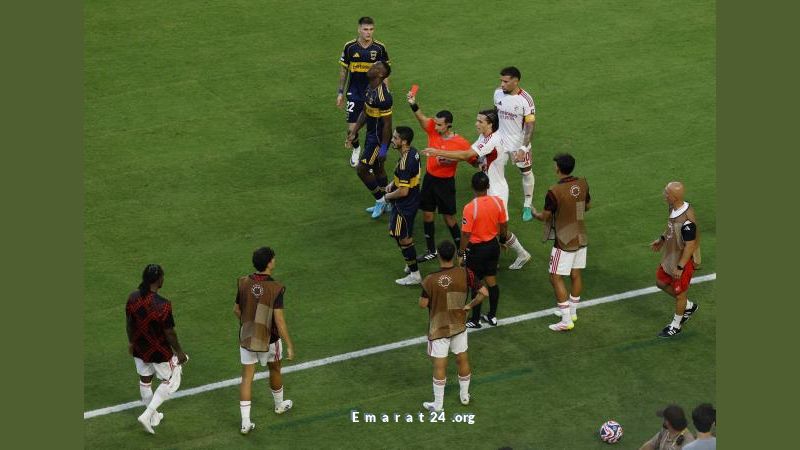 قمة بوكا جونيورز وبنفيكا: 3 بطاقات حمراء و4 أهداف مثيرة قمة بوكا جونيورز وبنفيكا: 3 بطاقات حمراء و4 أهداف مثيرة