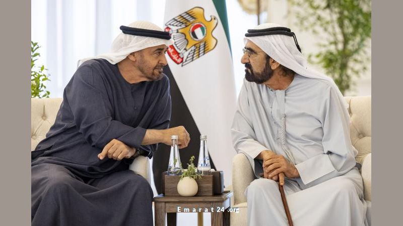 الزعيم يستقبل الشيخ محمد بن راشد في اجتماع هام الزعيم يستقبل الشيخ محمد بن راشد في اجتماع هام