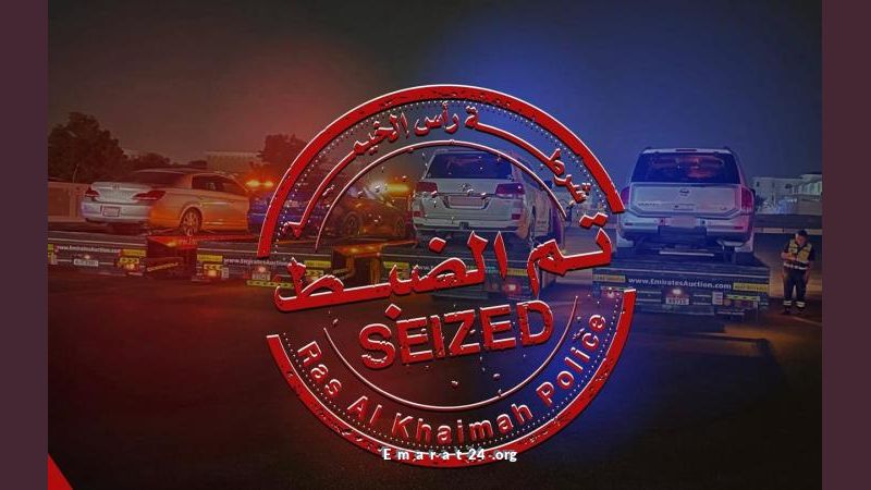 4 سائقين في رأس الخيمة يواجهون التوقيف إثر سباقات غير قانونية