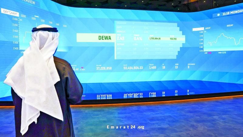 نمو تداولات سوق دبي المالي بنسبة 67% في الربع الأول نمو تداولات سوق دبي المالي بنسبة 67% في الربع الأول