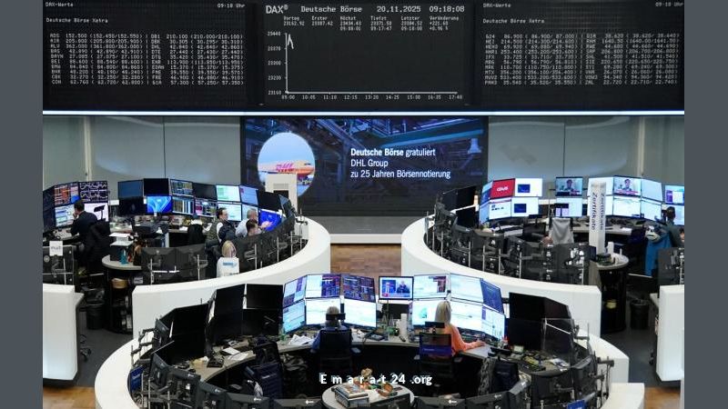 نتائج إنفيديا ترفع سوق الأسهم الأوروبية إلى الأعلى