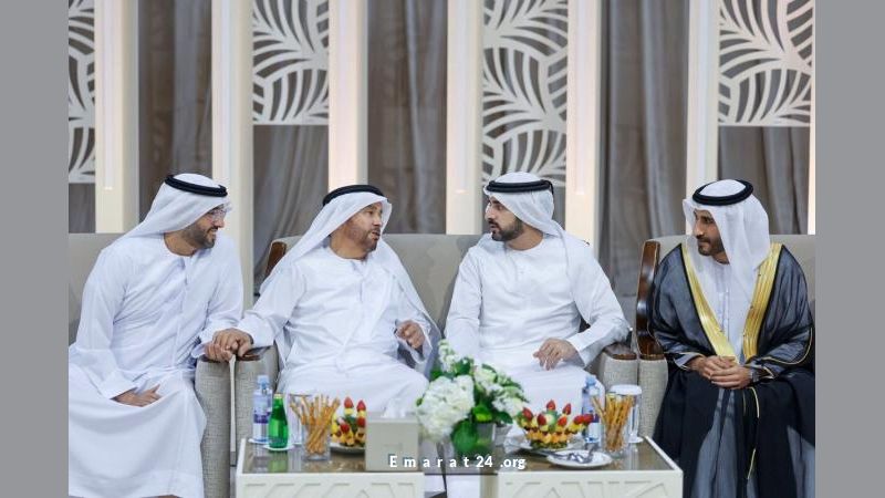 حمدان بن محمد يشارك في احتفالات عائلة تريم والطنيجي حمدان بن محمد يشارك في احتفالات عائلة تريم والطنيجي