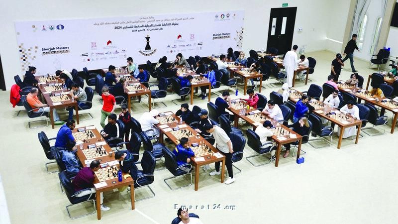 انطلاق بطولة الشارقة الدولية للشطرنج بمشاركة 350 لاعب اليوم انطلاق بطولة الشارقة الدولية للشطرنج بمشاركة 350 لاعب اليوم
