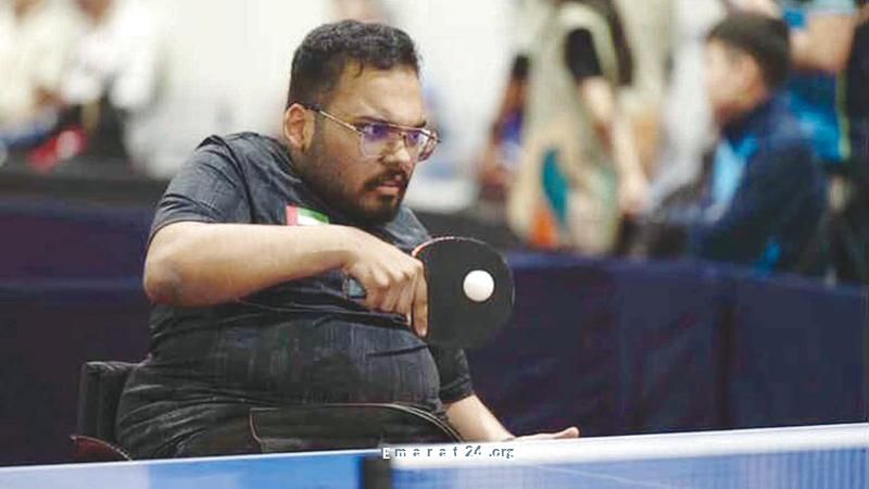 الشحي يفوز بالميدالية الأولى للإمارات في الألعاب البارالمبية الآسيوية