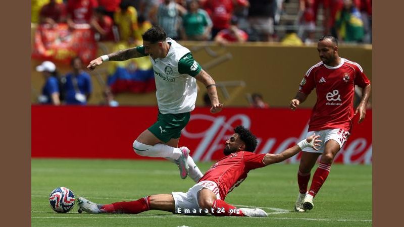 بالميراس يتغلب على الأهلي بثنائية في لقاء عاصفة متوقعة بالميراس يتغلب على الأهلي بثنائية في لقاء عاصفة متوقعة