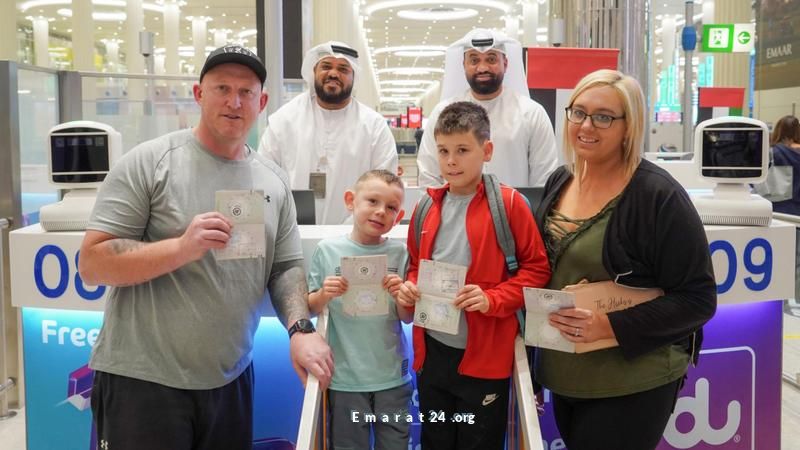 ختم لياقة خاص يُزيّن جوازات زوّار دبي