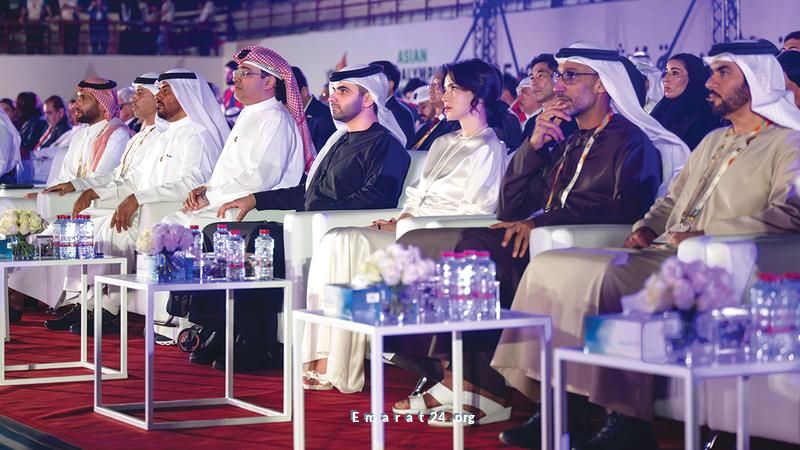 منصور بن محمد يطلق الألعاب البارالمبية الآسيوية للشباب في دبي 2025