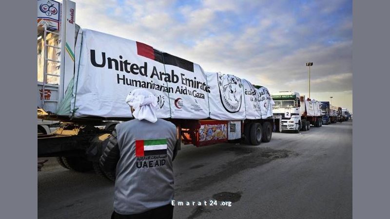الإمارات تمتد بعطاء الخير إلى قطاع غزة