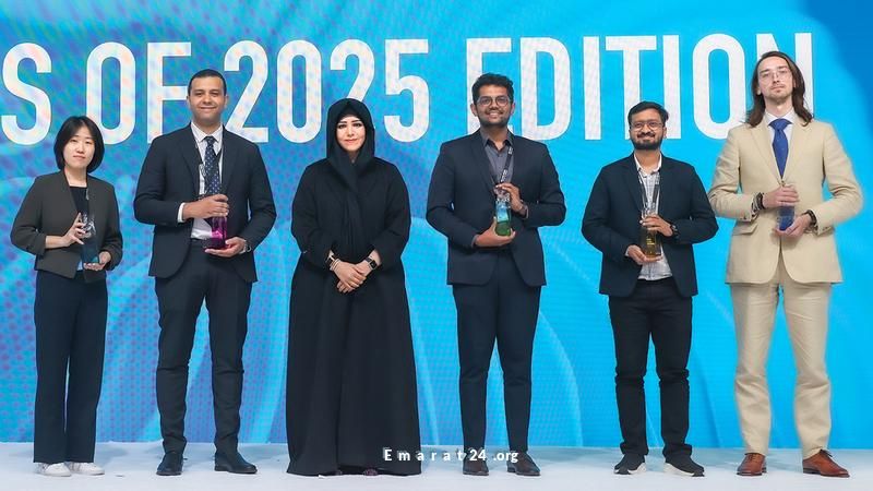 تكريم لطيفة بنت محمد لخمسة مبتكرين شباب في دبي للمستقبل