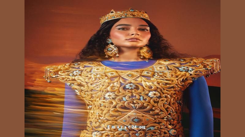 دبي تتألق بأفخم فستان ذهبي في العالم يدخل غينيس