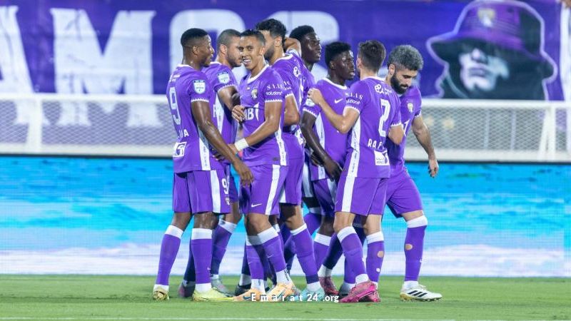 العين يحقق فوزًا مستحقًا بثلاثة أهداف في عجمان العين يحقق فوزًا مستحقًا بثلاثة أهداف في عجمان