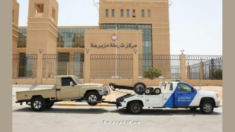 شرطة أبوظبي توقف المخالفين لقيادة السيارات المتهورة على الطرقات
