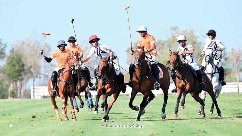 4 فرق تتنافس في كأس الاتحاد للبولو بنادي غنتوت